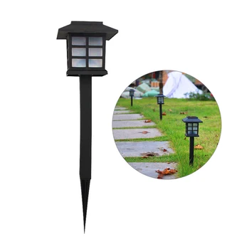 

2pcs/Lot Solar Lantern Lawn Lamps Outdoor Garden Solar Spotlight Pathway Landscape Retro Solar Underground light Outdoor Garden