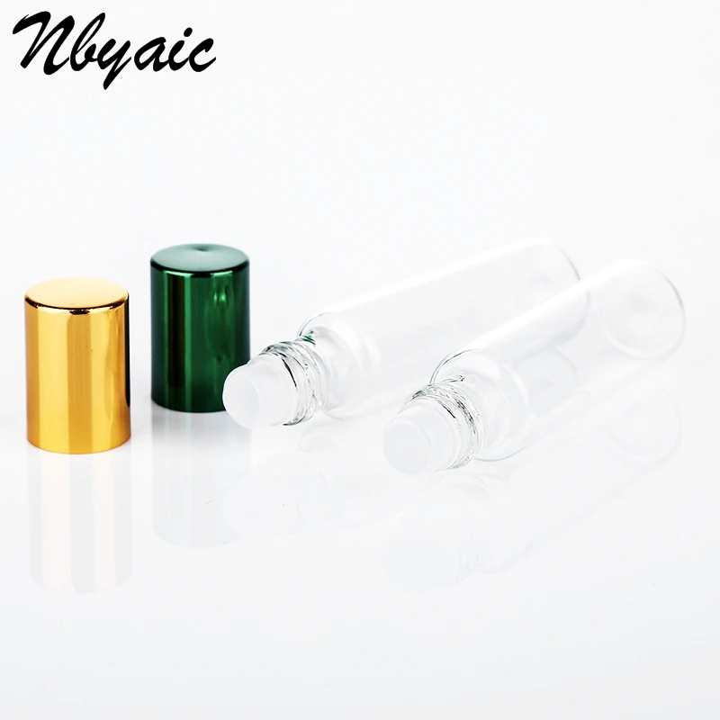 5 ml 10 ml multiple colors 6 bottles glass bottle essential oil empty perfume bottle glass ball can be filled with makeup tools
