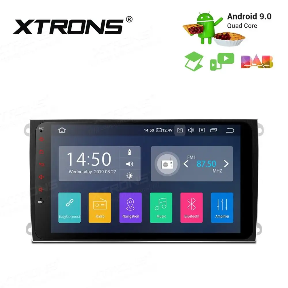 Perfect 9" Quad-Core 1.5GHz CPU Android 9.0 Pie OS Car Multimedia GPS Radio for Porsche Cayenne 2003-2010 with Full RCA Output Support 3