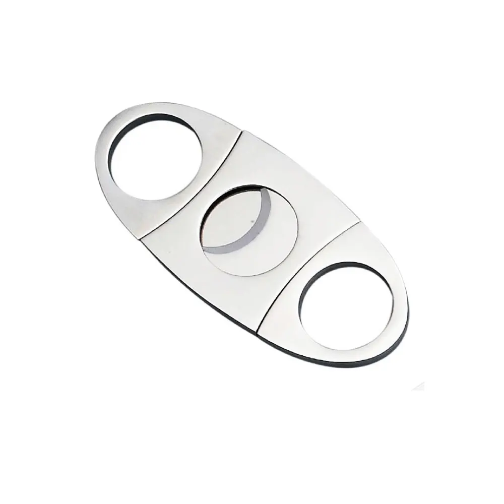 

Cigar Cutter Stainless Steel Double Blade Guillotine Scissors for Most Size of Cigars