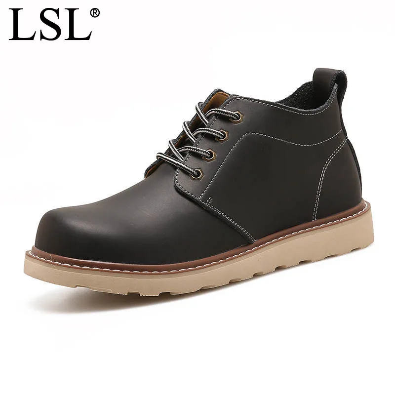 Nowa Wiosna Buty męskie Oksfordzie Przyczynowe Comfort Fashion Lace Up Retro Brytyjskie Style Oksfordzie Buty Męskie Oddychające Nie-slip