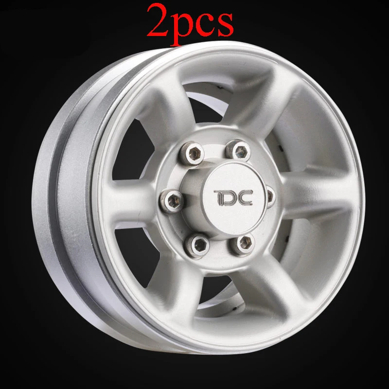 

2PCS Aluminum 1.55 inch Crawler Tamiya Wheel Hub CC01 PAJERO Adjustable Inner Beadlock Wheel Rim 47331 fr RC Model Climbing Cars
