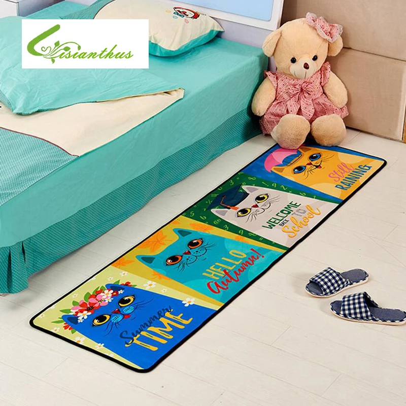 Doormat Cute Animals Cat Printed Floor Mats Bathroom Kitchen Carpets Doormats Dog Mat