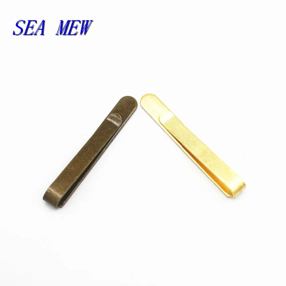 Buy 10 PCS Classic Men Tie Pin Clips Brass Bronze