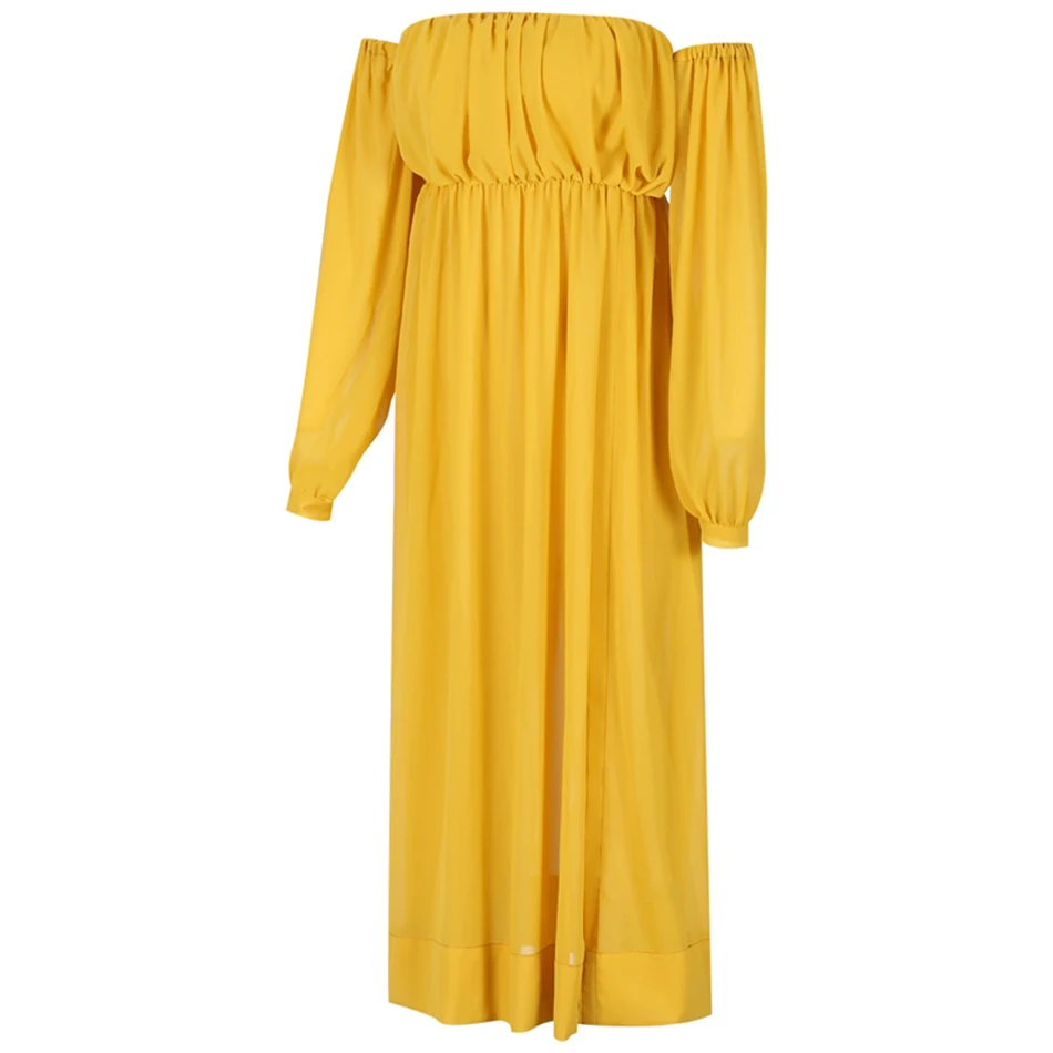 Inclui-cuecas-mostarda-Ocstrade-2018-Ver-o-Chiffon-Off-Vestido-de-Ombro-Sexy-Bardot-Bodycon (4)