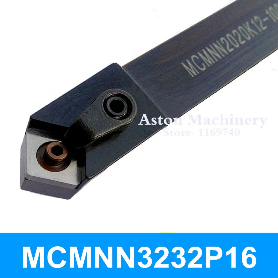 

High Quality MCMNN3232P16 Metal Lathe Cutting Tools, CNC Turning Tool,Lathe Machine Tools, 32mm*32mm*170mm External Turning Tool