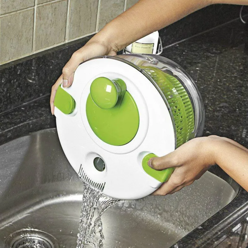 5qt травяной салат Спиннер BPA бесплатно Ручная сушилка для клатка овощей