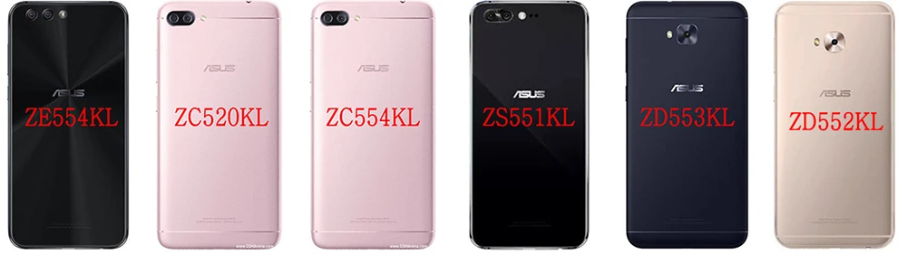 Чехол с окошком обзора для ASUS ZenFone 4 Selfie Pro ZD552KL ZE554KL ZD553KL ZS551KL Max Pro ZC554KL ZC520KL fundas кожаный флип-чехол