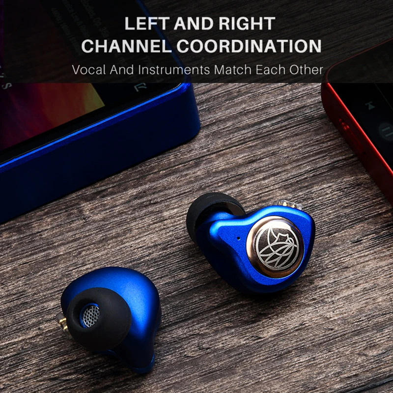 Беспроводные Hi Fi наушники TFZ AIR KING Bluetooth вкладыши IEM с 2 контактным/0 78 мм съемными