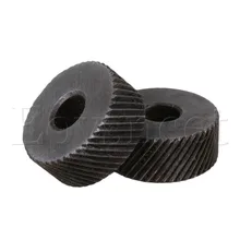 2x Silver 1mm Anti Slip Diagonal Coarse Knurling Wheel for Metal Lathe 7pcs steel knurling tool 0 5 1 2mm diagonal dual wheel linear knurl set lathe cutter machine tools accessories