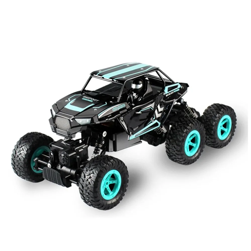 OCDAY D819 1/14 2 4 ГГц RC Рок Гусеничный 6 колесный диск высокой гоночный скоростной