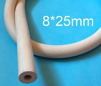 

New 8mm ID 25mm OD rubber RU vacuum tube,Draw vacuum hose Resistance to negative pressure tubing.thick walled tube thick walled