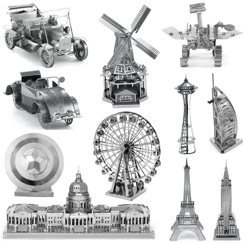 Direct Selling 3D Assembly Metal Puzzles For Adult...
