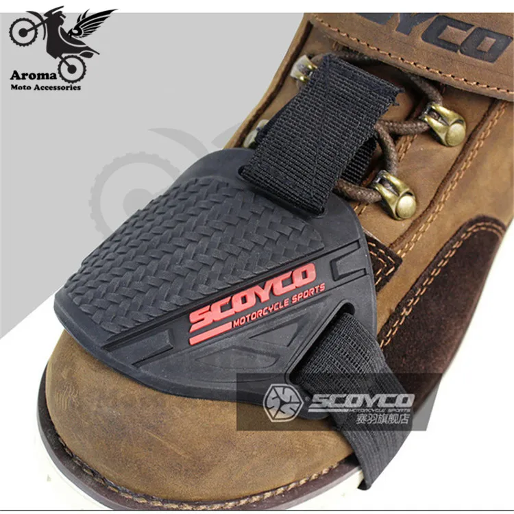 Мото rbike gear Shift Pad moto Shoe Защитная Грязь велосипед ямы moto cross Shoe Защитная мото rcycle gear Shifter обувная обувь защита