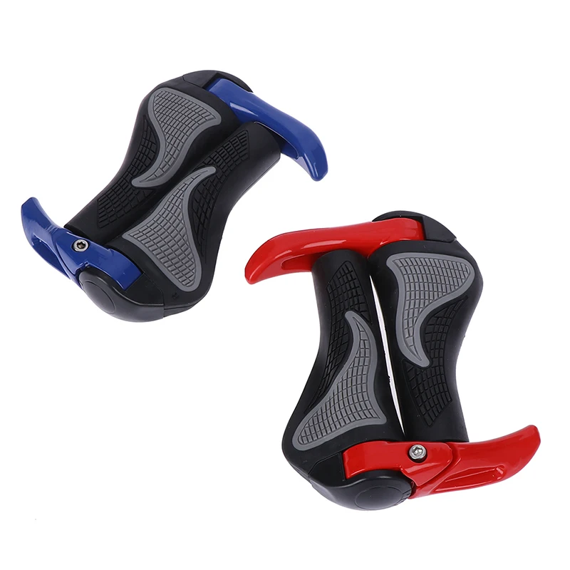 

1Pair MTB Cycling Hand Rest Mountain Bike Handlebar Casing Sheath Shock Absorption Comfy Bicycle Grips TPR Rubber Integrated
