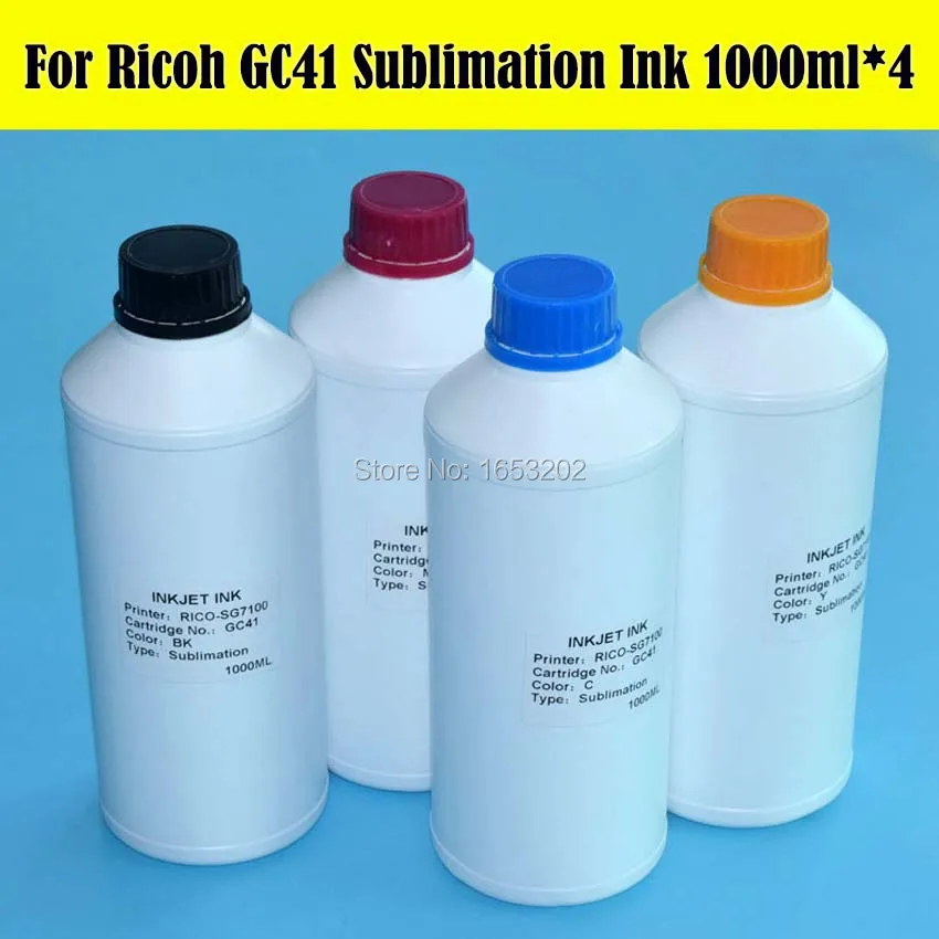 RICOH GC41 Ink Carrtridge With Sublimation Ink 4