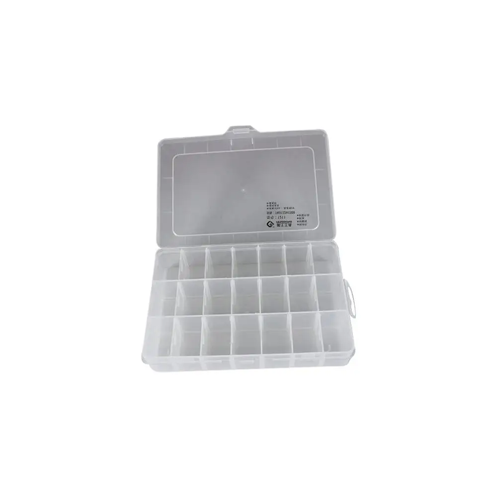 Пластик ящик для инструментов прозрачный ящик для электронные детали, болты ящик для хранения пластиковый для электронных запчастей