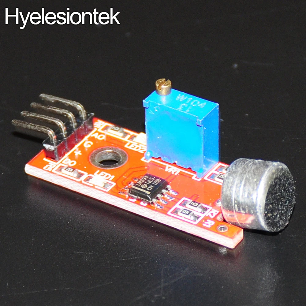 Microphone Sensor Sound Sensors Detector Module For Arduino AVR PIC 5V ...