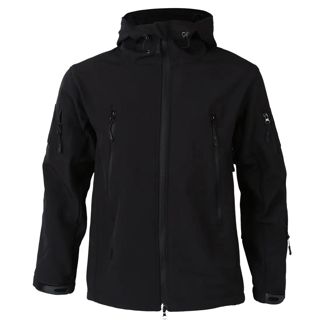 

Men Outdoor Jacket Waterproof Thermal Coat Shark Skin Soft Shell Hoodie Hunting Duty