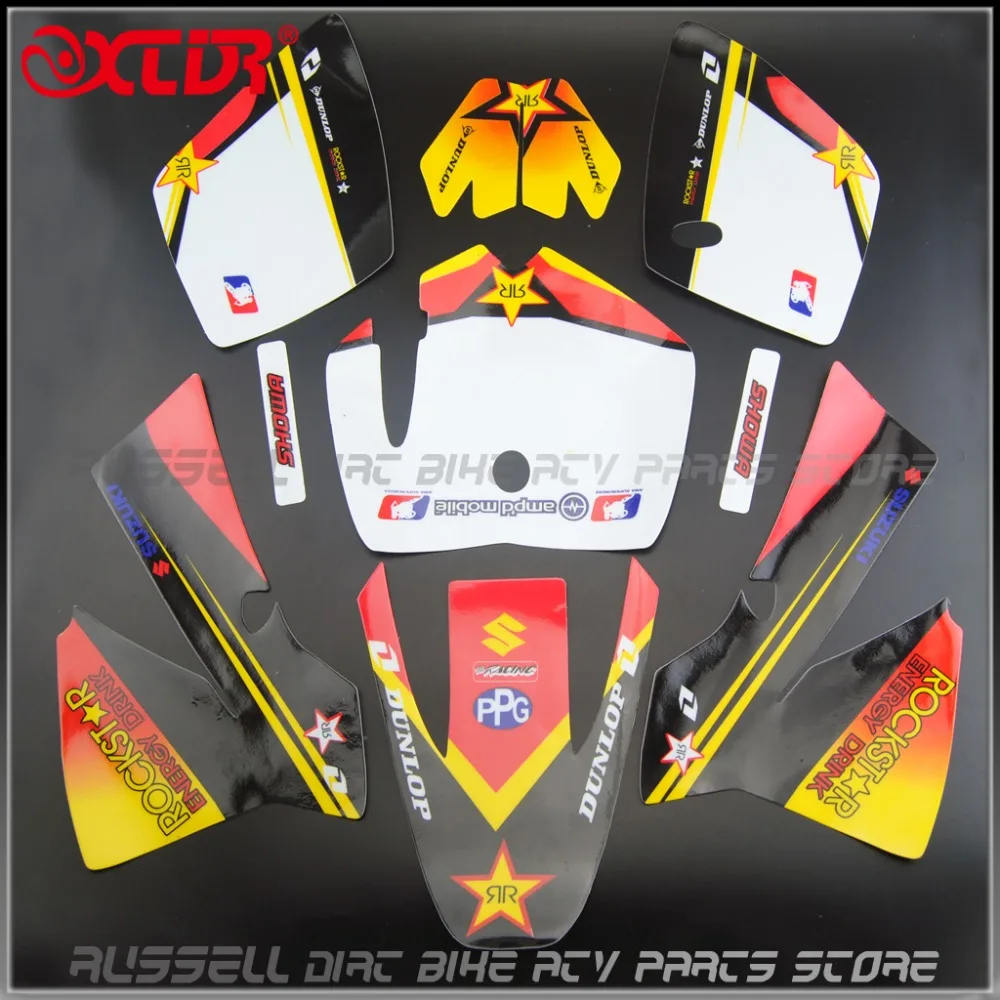 

KTM 33CC 49CC 50CC STICKERS Graphics 2 STROKE KIDS DIRT Pit Bike