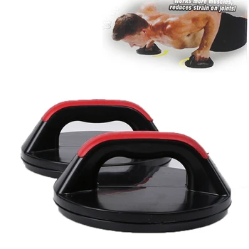 

I-Type 360 degree Rotating Push Up Rack Stands Non Slip Echelon Push up Bar Design Wide Grips