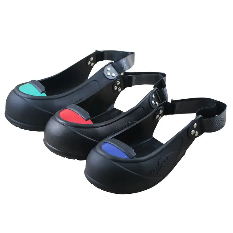 

CE certification visitors and workers steel toe for shoes work rubber man work shoes non slip protective safety shoes cover