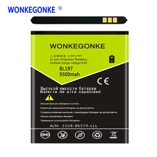 Wonkegonke BL197 Батарея для lenovo A800 A820 A798t S720 S720i S750 S889T S870e S868T S889 A820T A798T S868T батареи Bateria
