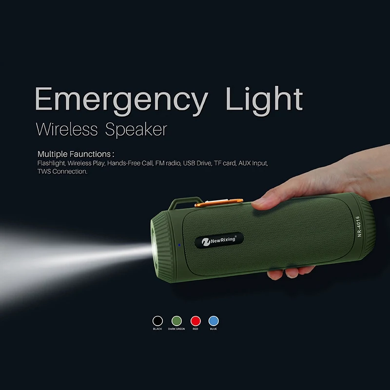 

VTIN 1200Mah Wireless Bluetooth Speaker 25W Stereo Sound Soundbar Sport Music Outdoor Portable Mini Speaker Waterproof Subwoofer