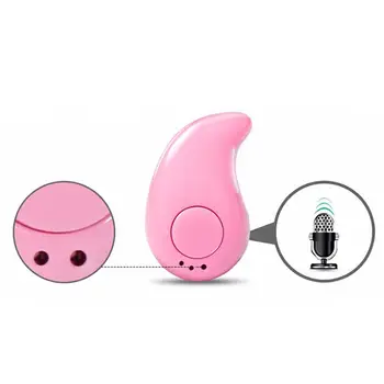 

S530 Bluetooth Earphone Three Holes Wireless Micro 4.1 Invidible Stereo Bluetooth Earphone Super Small Sports Bluetooth Headset