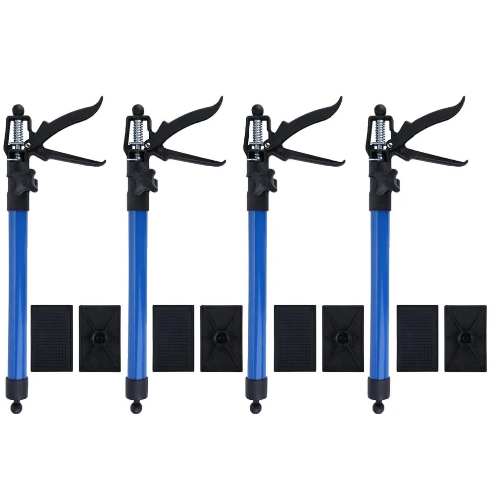 

(Ship From DE)4PCS/Set Door Clamps Universal Door Chuck Strut 50-115CM Telescopic Support Rod Professional Door Spreader