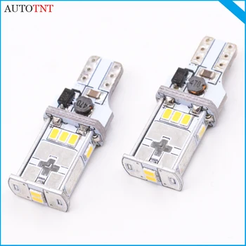 

2X 1200Lm T15 LED Canbus Error Free Bulbs t15 LED Wedge Bulb Reverse Lights 921 912 W16W LED Canbus Stop Car lamp White D030