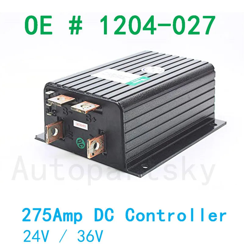 

Replace Curtis 1204-027 1204027 PMC 24V / 36V 275Amp DC Controller w/ High Quality for EZGO Golf Cart G432H , 1204 027