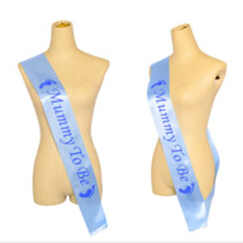 

Etiquette 2 PCS Blue Party New Shoulder Strap Newborn Baby Satin Elegant