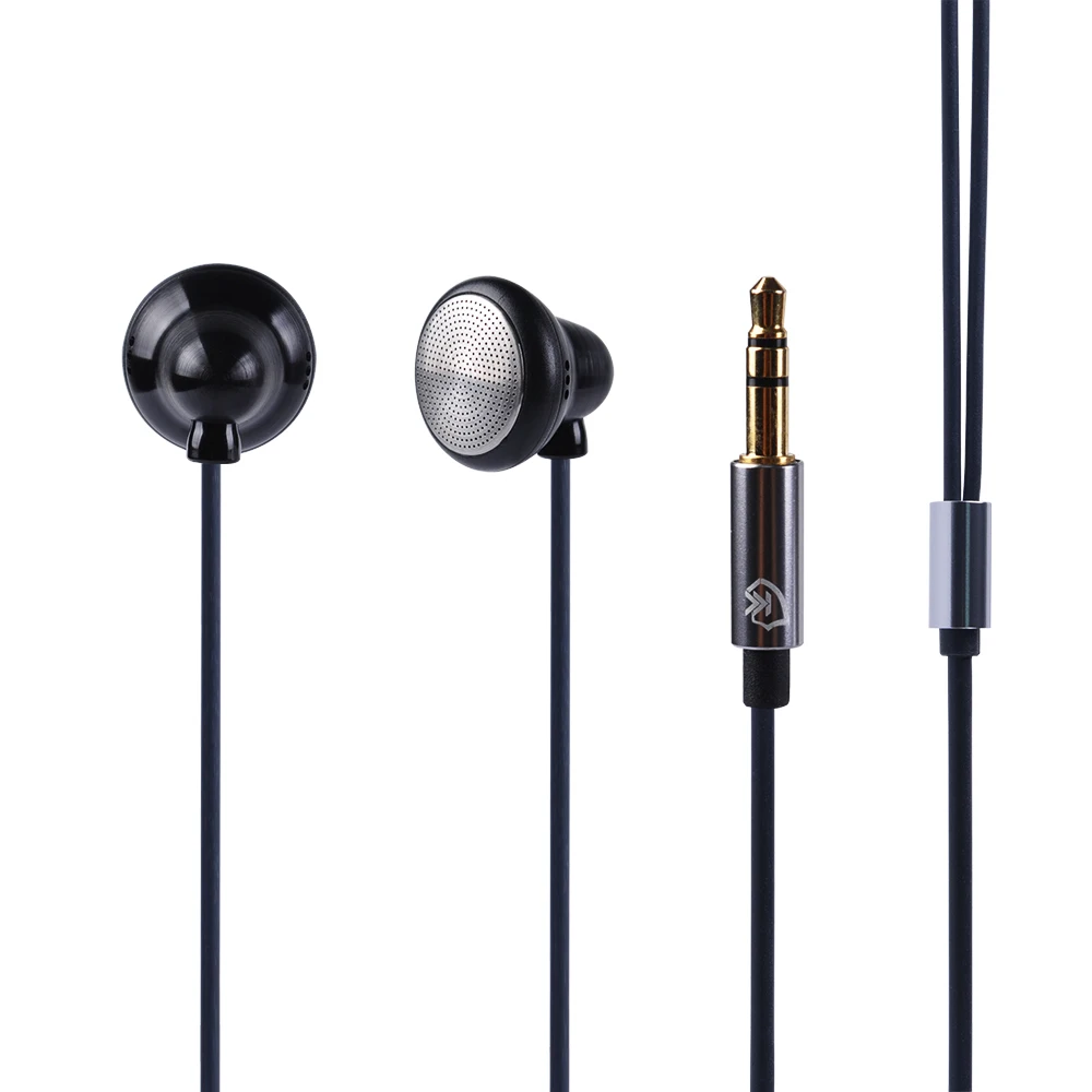 Earphone Earbud DJ HIFI Earphone Flat 