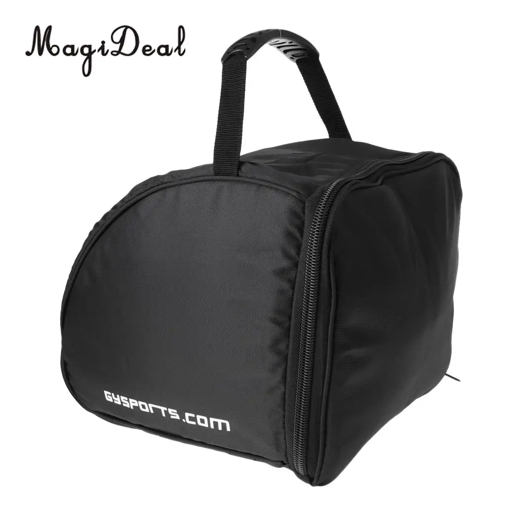 MagiDeal Universal Ice Hockey Helmet Carrier Goalie Mask Padded Protective Storage Bag Hockey Sports Accessories