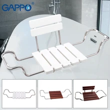 GAPPO настенные душевые сиденья для ванной, скамейка для душа, складное кресло, душевые стулья, инструменты для ванной комнаты