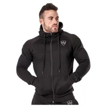 MLCRIYG Fall 2019 New Cotton Men's Fashion Gyms Sports Outdoor Leisure Jogger Sports Zip Hoodie Hot Sale 4-Color m-xxl MLCRIYG Fall 2019 New Cotton Men's Fashion Gyms Sports Outdoor Leisure Jogger Sports Zip Hoodie Hot Sale 4-Color m-xxl