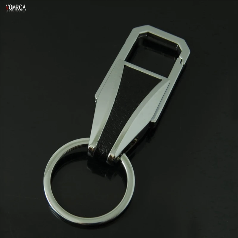 2017 Praise High end Men Keychain Leather Key Chain Metal Car Holder Keychains Rings For festive