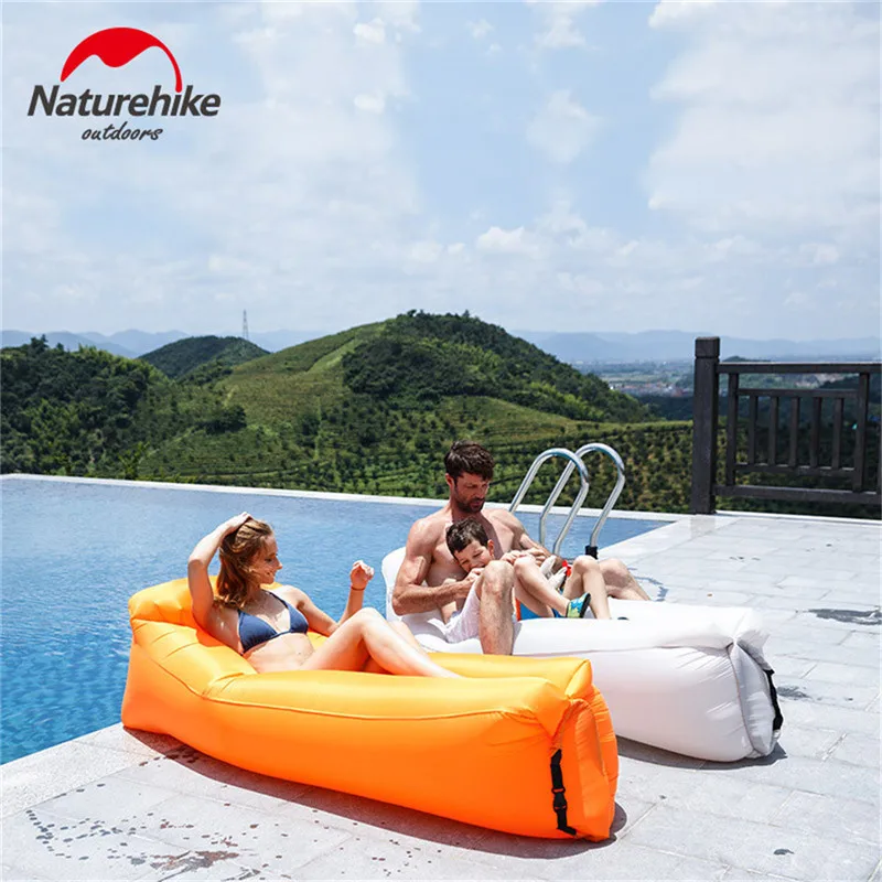 Naturehike Ultralight Inflatable Sofa Air Bed Lazy Bag Portable Air Sofa For Tourism Outdoor Camping Beach Lazy Sofa Cots Naturehike Ultralight Inflatable Sofa Air Bed Lazy Bag Portable Air Sofa For Tourism Outdoor Camping Beach Lazy Sofa Cots