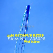 Высокое качество 23 М осьминог змеи большие мягкие змеи для взрослых Летающий выше нейлоновая ткань Рипстоп открытый игрушки Прогулки