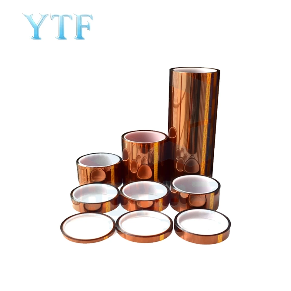 

3D printer high temperature tape adhesive paper heating bed dedicated PLA ABS brown color small rolls