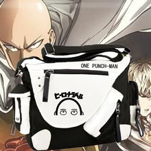 Новые мужские холщовые сумки-мессенджеры ONE PUNCH, винтажная дорожная сумка через плечо, сумки на плечо