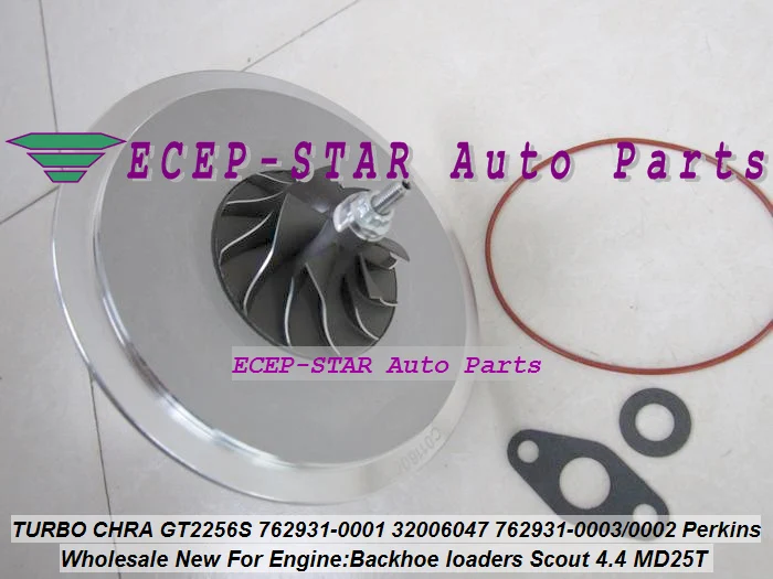 Turbo Cartridge CHRA GT2556S 762931 762931-5001S 762931-0001 Turbocharger For Perkin Backhoe loaders JBC Agricultural Scout 4.4L (4)