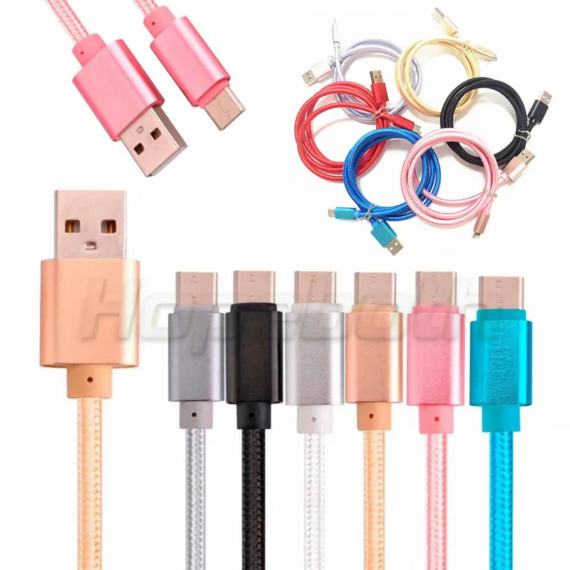 1 м 2 3 OD 5 0 толстый микро 5pin V8 тканевый плетеный нейлоновый usb кабель для зарядки и