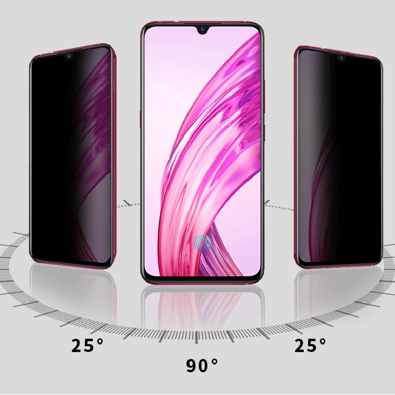 JGKK конфиденциальности закаленное стекло для VIVO V11 Pro X23 анти шпионский экран