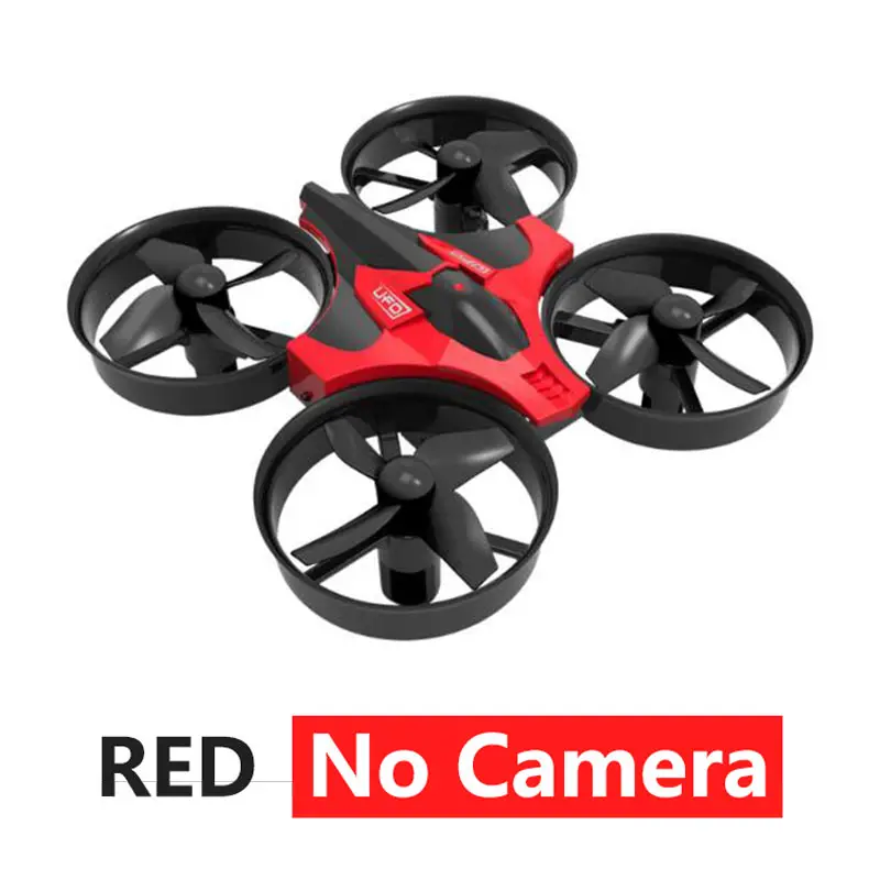 Ocday пульт дистанционного управления RC Drone RC Дроны с Камера HD 2,4G 4CH 6-осевой 3D флип Безголовый режим мини-Квадрокоптер Дрон лучшие игрушки для мальчиков - Цвет: RED no camera