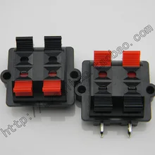 1 шт. четыре(двухсторонняя ножка/изгиб) Рог Зажим динамик аудио клип