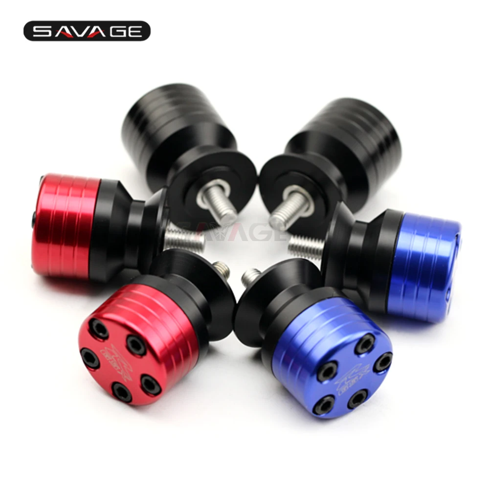S  GSX-R LOGO Rear Swingarm Spools Protector (1)