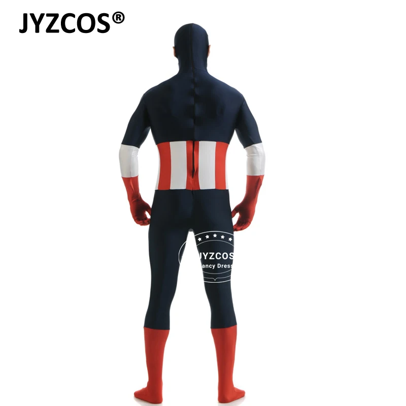 JYZCOS Adult Captian America Costume (6)