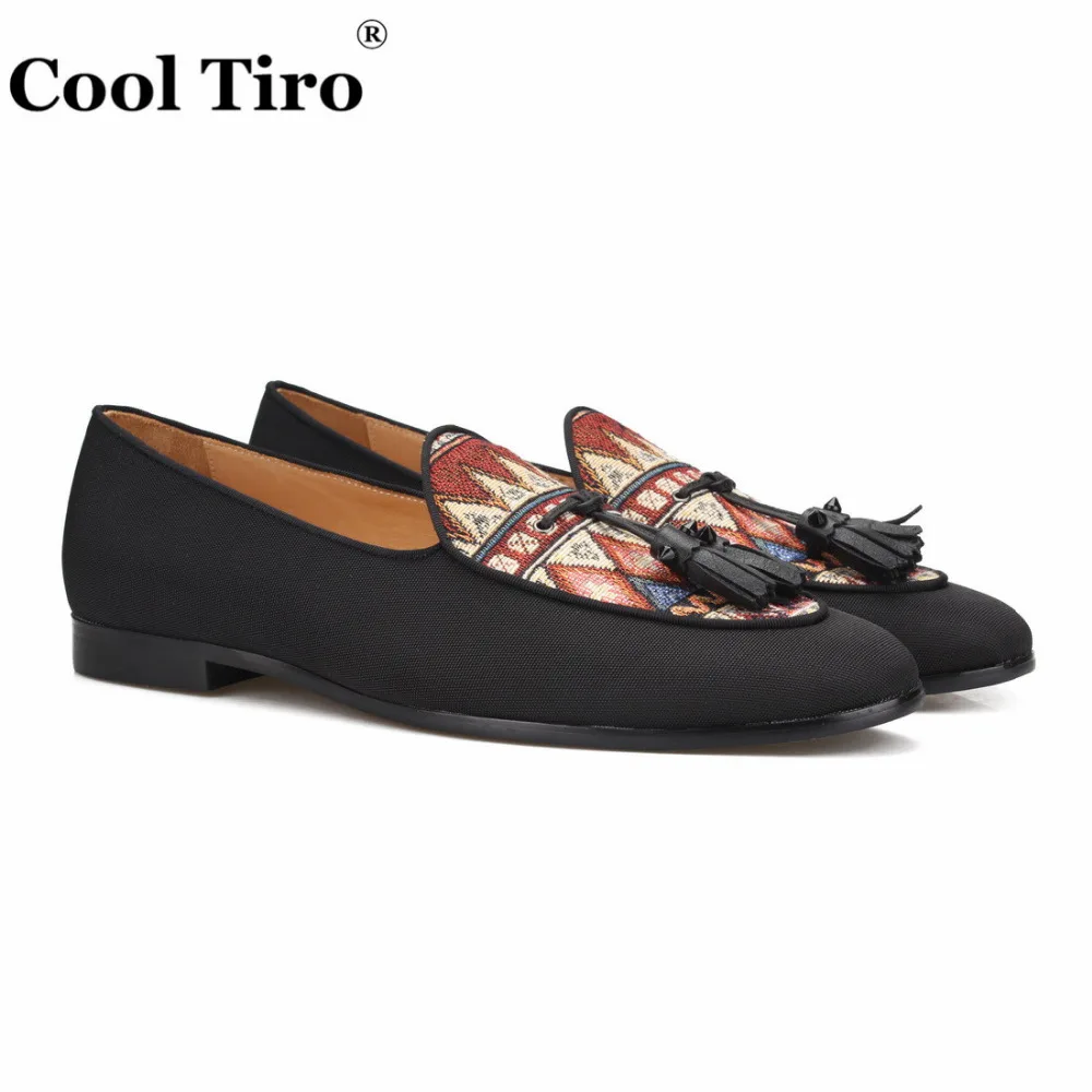black canvas Loafers (2)